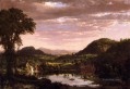 New England Landscape aka Evening after a Storm scenery Hudson River Frederic Edwin Church